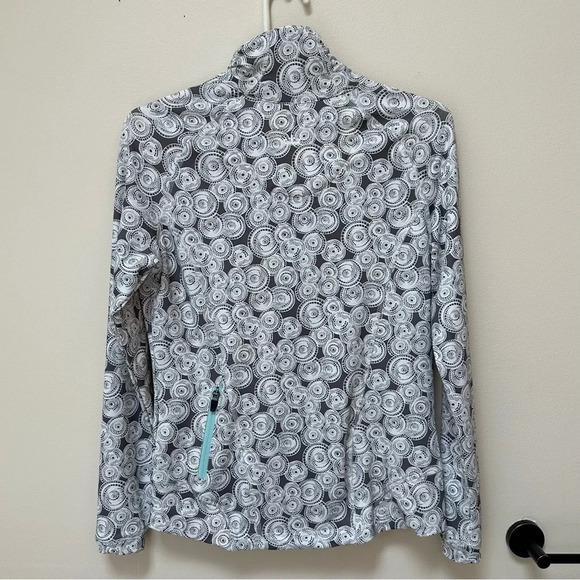 Peter Millar Jacket Womens Small E4 Full Zip Long Sleeve Run Travel UPF Cruise + - Picture 9 of 12